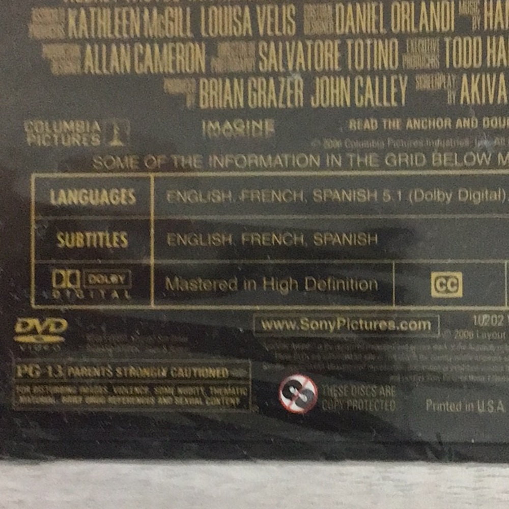 DVD 2 DISC FULL SCREEN SPECIAL EDITION THE DA VINCI CODE - Picture 5 of 7